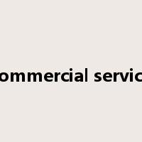 commercial service是什么意思