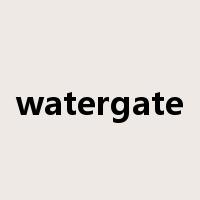 watergate是什么意思
