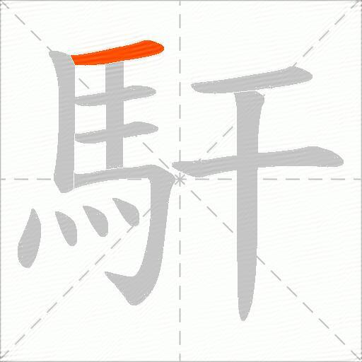 馯