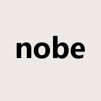 nobe是什么意思