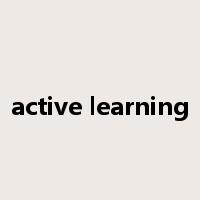 active learning是什么意思