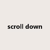 scroll down是什么意思