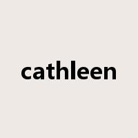 cathleen是什么意思