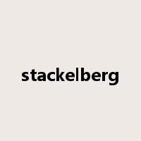 stackelberg是什么意思