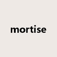 mortise是什么意思