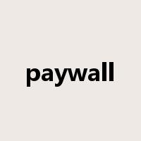 paywall是什么意思