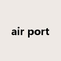 air port是什么意思
