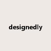designedly是什么意思