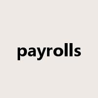 payrolls是什么意思