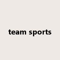 team sports是什么意思
