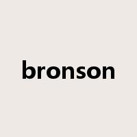 bronson是什么意思
