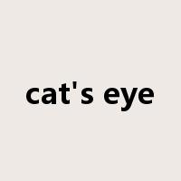 cat's eye是什么意思