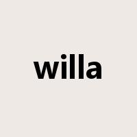 willa是什么意思