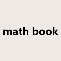 math book是什么意思