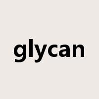 glycan是什么意思