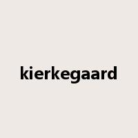 kierkegaard是什么意思