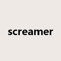 screamer是什么意思