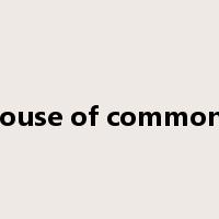 house of commons是什么意思