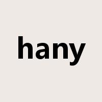 hany是什么意思