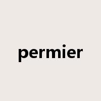 permier是什么意思