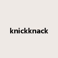 knickknack是什么意思