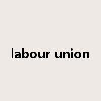 labour union是什么意思