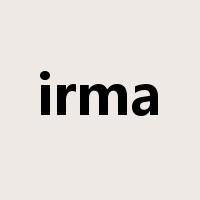 irma是什么意思