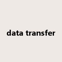 data transfer是什么意思