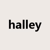 halley是什么意思