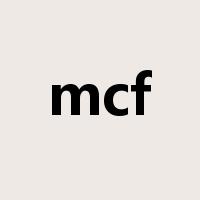 mcf是什么意思