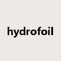 hydrofoil是什么意思