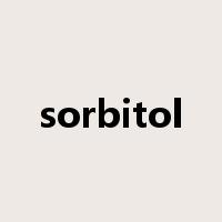 sorbitol是什么意思