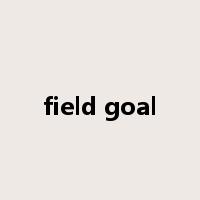 field goal是什么意思