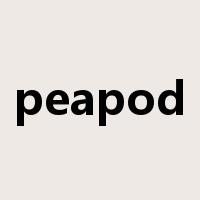 peapod是什么意思