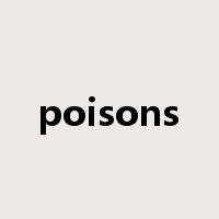 poisons是什么意思