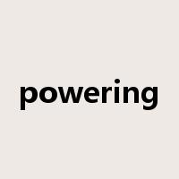 powering是什么意思