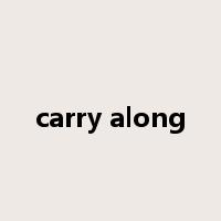 carry along是什么意思