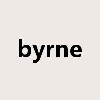 byrne是什么意思