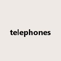 telephones是什么意思