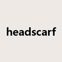 headscarf是什么意思