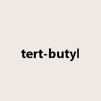 tert-butyl是什么意思