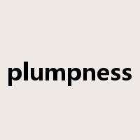 plumpness是什么意思