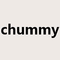 chummy是什么意思