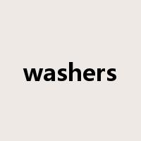 washers是什么意思