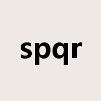 spqr是什么意思