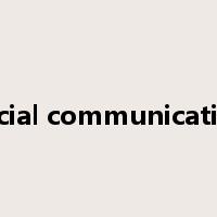 social communication是什么意思