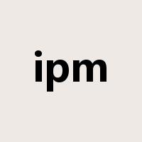 ipm是什么意思