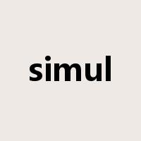 simul是什么意思