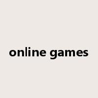 online games是什么意思
