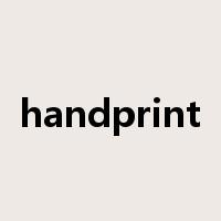 handprint是什么意思